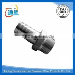 Made in China Casting ss 304 Hose Barb Nipple thumbnail-2