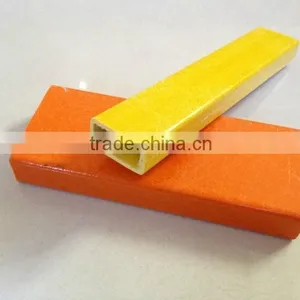 Competitive Price Pultruded Fiberglass Square Tube FRP Rectangular Tube thumbnail-1