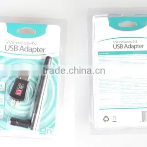 Factory Wholsale 300Mbps 2dBi Antenna Realtek 8192 Chipset USB WiFi Adapter thumbnail-4