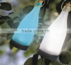 Solar Powered Bottle Light Hanging Patio Lamp Flame Effect Garden Yard Hanging Lamp thumbnail-3