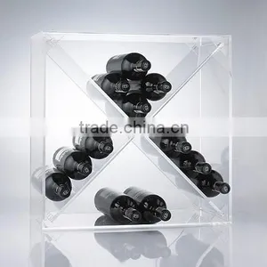 Bottle Clear Acrylic Wine Rack thumbnail-5