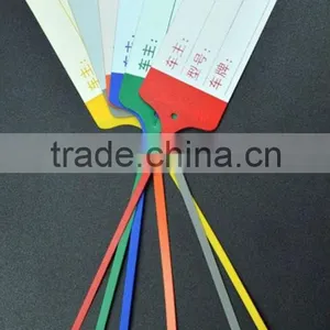 PVC Key Tag for Auto Repair 4s Store, Slip Ring Key Tag thumbnail-1
