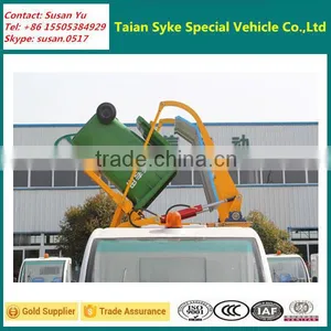 5.5kw Motor Small Size Electric Garbage Collecting Truck Made in China thumbnail-3