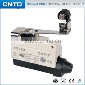 CNTD TUV CE Approval High Demand Product Adjustable Roller Lever Micro Switch 5A 250V T85 Travel Switch (CZ-7121) thumbnail-2