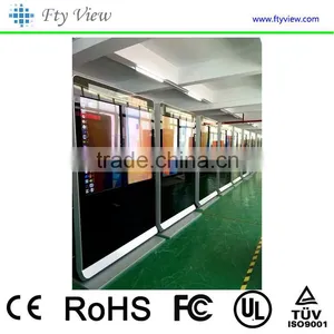 Good Appearance, Attract the Attention of People 42 Inch Floor Stand ad Player and Andriod OS thumbnail-3