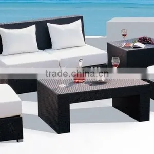 2016 New Design Outdoor Resin Wicker Coffee Shop Sofa Set thumbnail-2