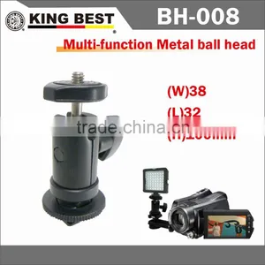 Kingbest EBBH-008 Multi-function Metal Ball Head thumbnail-1