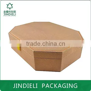 Hot Sale Elegant Polygonal Wood Cosmetic Box for Sale thumbnail-2