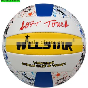 Volleyball Manufacturers Logo Design High Quality Training Volleyball Ball Custom Soft Cheap Price Beach Volleyball Ball thumbnail-1