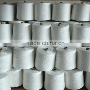 Virgin Raw White Spun Polyester Textile Yarn thumbnail-4