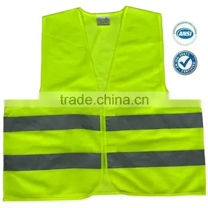 ANSI Standard Yellow Safety Vest thumbnail-1