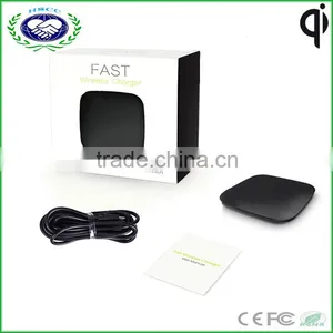 2016 New Arrived 9v Fast Charger qi Wireless Chager for Samsung Note5 S6 Edge thumbnail-2