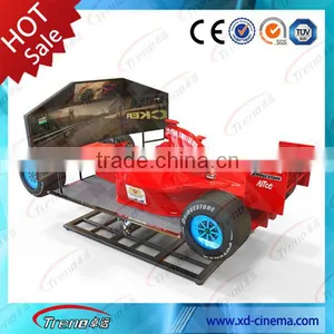 Amusement Equipment Full Motion Race Car F1 Simulator thumbnail-1