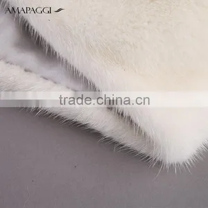 Custom White Mink Fur Shawl for Girls thumbnail-4