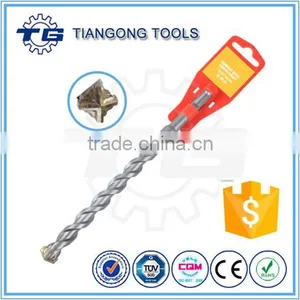 HCS U Flute Cross Tip Sandblasted Hammer Drill thumbnail-1