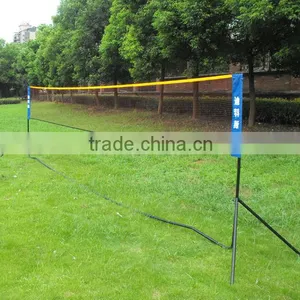 Standard Badminton Post for 4 Players, Badminton Net Post thumbnail-1