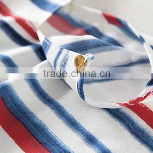 Latest Design Striped Chiffon Women for Fancy Design T-shirt thumbnail-6