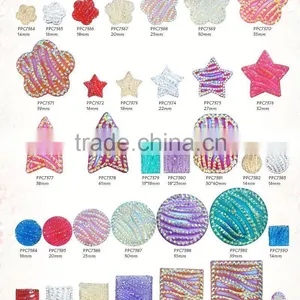 Wholesale Faceted Resin Stone thumbnail-1
