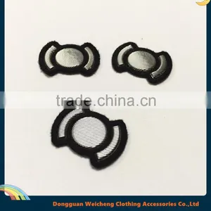 2016 Hot Small Bowknot Custom Heat Transfer 3d Rubber Silicone Label thumbnail-2