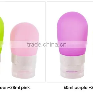 Squeezable Silicone Travel Set Mini Bottles thumbnail-5