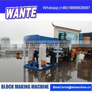 China Machinery QT6-15 Block Making Machine and Mixer From Linyi Wante Machinery Co.,Ltd thumbnail-3