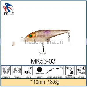 Chinese Swimbait Minnow With 3D Eyes thumbnail-1