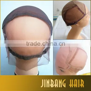 2016 New Fashion Make Wigs Silk Lace Cap for Wig Making Swiss Lace Wig Cap thumbnail-2
