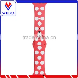 For Apple Watch Best Selling Fashion Design OEM Silicone Watch Strap Watch Band thumbnail-4