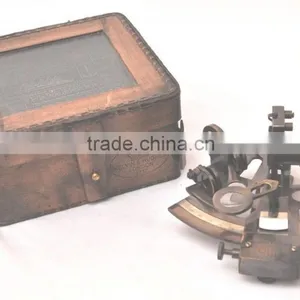 Brass Designing Sextant - Christmas Gift Sextant - Nautical Vintage Sextant With Box 1042 thumbnail-1