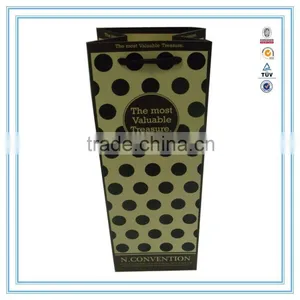 NEW Year Hot Wholesale Wine Paper Bag & Gift Paper Bag With Handles thumbnail-1
