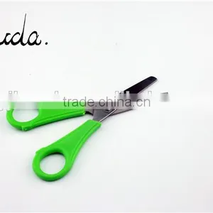 Stationery Stainless Steel With Plastic Handle Student Scissors BD-S1612 thumbnail-3