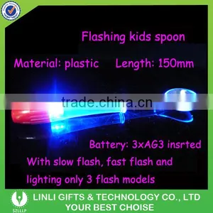 Party Or Bar Promotional Led Flashing Knife, Fork and Spoon With Logo thumbnail-3