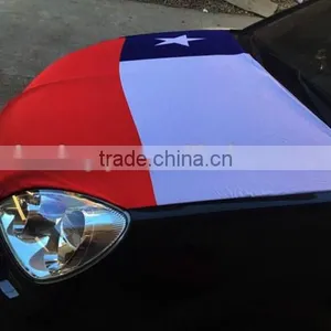 Polyester Car Cover,Chile Car Bonnet Cover,flag Cover for Cars thumbnail-2