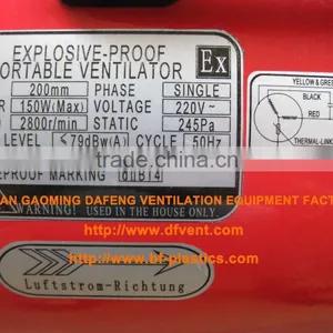 Explosion Proof Blower and Antistatic Duct thumbnail-4