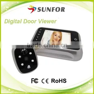 Hot Sales 3.5inch Infrared Digital Door Peephole Viewer for Security Monitor thumbnail-1