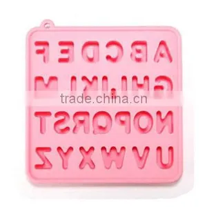 New 26 Alphabet Letter Silicone Resin Ice Cream Soap Cube Tray Form Mold thumbnail-3