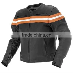 Mens Classice Style Leather Jacket - Matt Leather thumbnail-1