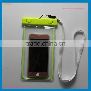 New Arrival Universal Waterproof Phone Bag Glowing Up At Night Pouch Underwater Phone Bag Case Diving Mobile Bag Pouch thumbnail-2