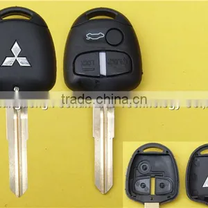 Remote Key Fob 3 Button Remote Key Shell With MIT8 Blade Left Side For Mistubishi Car Key thumbnail-1