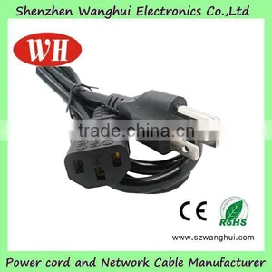 American / Canada AC Power Cord 3 Pins ac Power Cord thumbnail-5