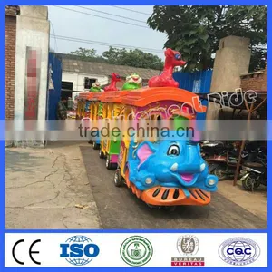 Animal Electrical Train Trackless Elephant Train thumbnail-1