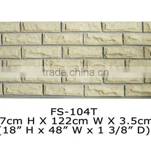 Good Price High Quality Beautiful Decorative Polyurethane Stone Panel thumbnail-1