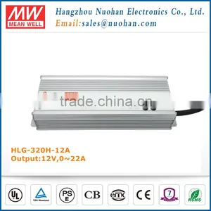 Original Mean Well Waterproof 320W 12V Led Driver/12 Volts Power Supply thumbnail-1