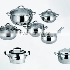 Stainless Steel Kitchen Pot and Pan Sets thumbnail-5