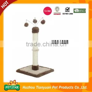 China Factory Supply Simple Indoor Cat Trees thumbnail-2
