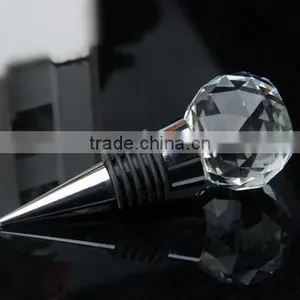 Bottle Decorative Transparent Crystal Ball Wine Stopper thumbnail-3