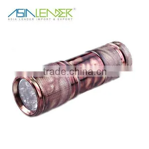 New Design Colorful Super Bright 9LED Flashlight thumbnail-1