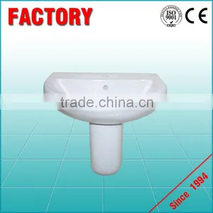 Pedestal Sinks Type and Ceramic Material Wash Basin thumbnail-1