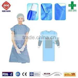 Doctors OEM Anti-static SMMS Reinforce Surgical Gown Quotation thumbnail-1