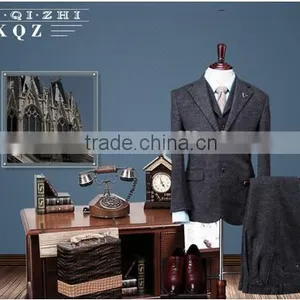 Men Slim Fit Wedding Suits Fashion One Button Jacket and Pants thumbnail-6
